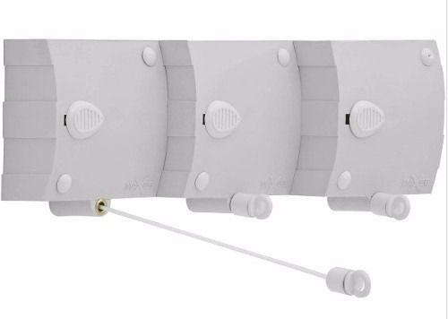 Varal Modular Retratil Automatico Maxeb 3 Modulos 6m Menor preço em Varal Modular Retratil Automatico Maxeb 3 Modulos 6m