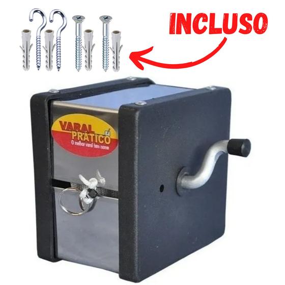 Varal Recolhível Retrátil De Parede 30m Inox Varal Pratico é boa?