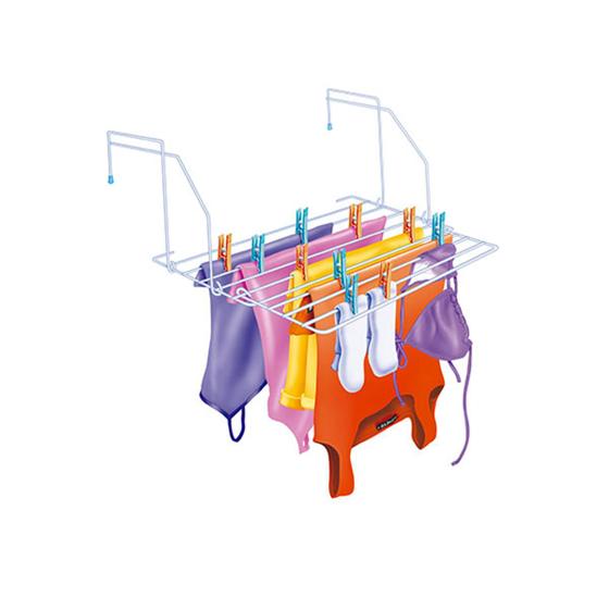 Varal Retrátil De Apartamento Portátil E Prático Reforçado Branco Menor preço em Varal Retrátil De Apartamento Portátil E Prático Reforçado Branco