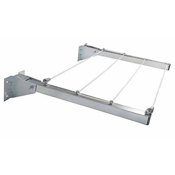 Varal Roupas Parede Muro Dobrável Articulado 20 metros de corda Reforçado suporta 50kg - Beltempo Menor preço em Varal Roupas Parede Muro Dobrável Articulado 20 metros de corda Reforçado suporta 50kg - Beltempo