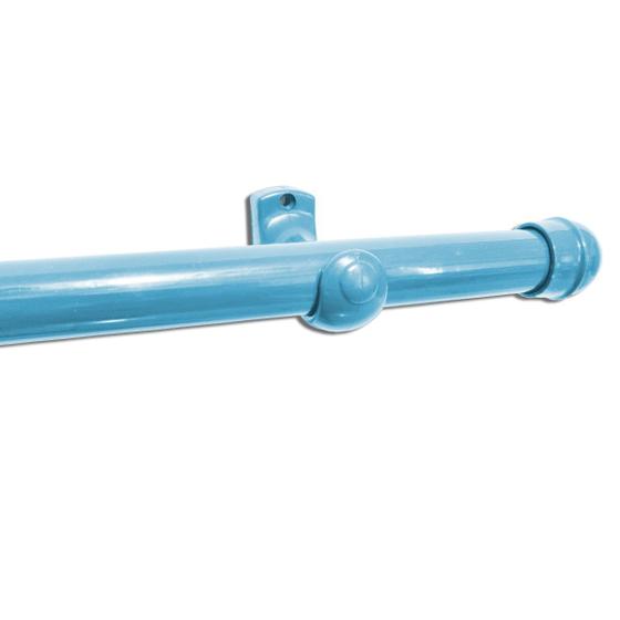 Imagem de Varão Simples 4,00 metros para Cortina 28mm Kit Com Suporte