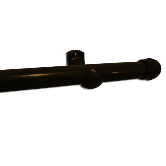 Imagem de Varão Simples Janela Grande 3,00 metros 28mm Kit Com Suporte