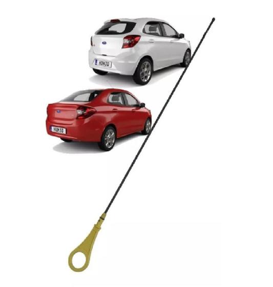 Imagem de Vareta nivel oleo motor novo ka 2014 2015 2016 2017 2018 motor 1.5 sigma flex hatch e sedan