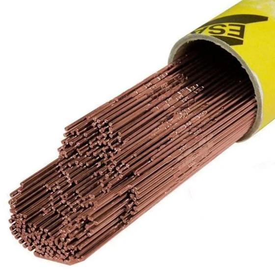 Vareta Ok Tigrod 12.60 1,60Mm (Er 70S-3) - Cx 5 Kg - Esab Imagem de Vareta Ok Tigrod 12.60 1,60Mm (Er 70S-3) - Cx 5 Kg