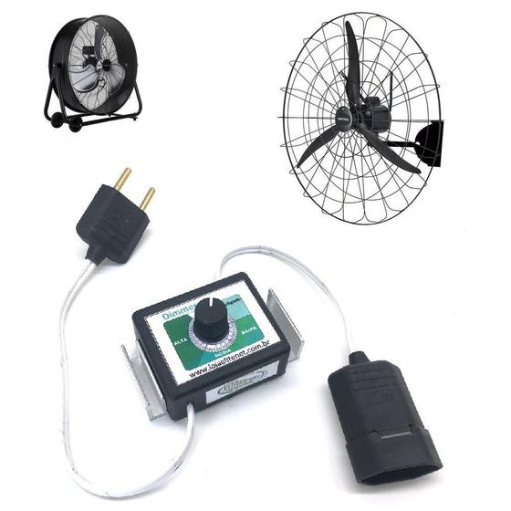 Imagem de Variador de velocidade para ventilador Ventisol de 1 metro e 1/2CV (chave de controle)