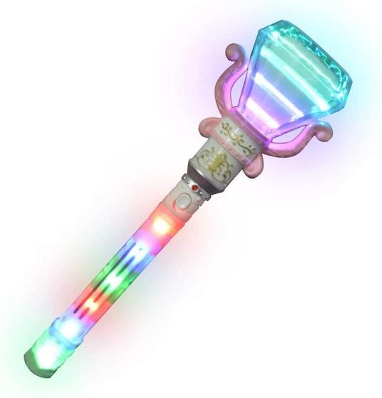 Imagem de Varinha de Diamante Giratória com LED - Brinquedo ArtCreativity Multicolorido