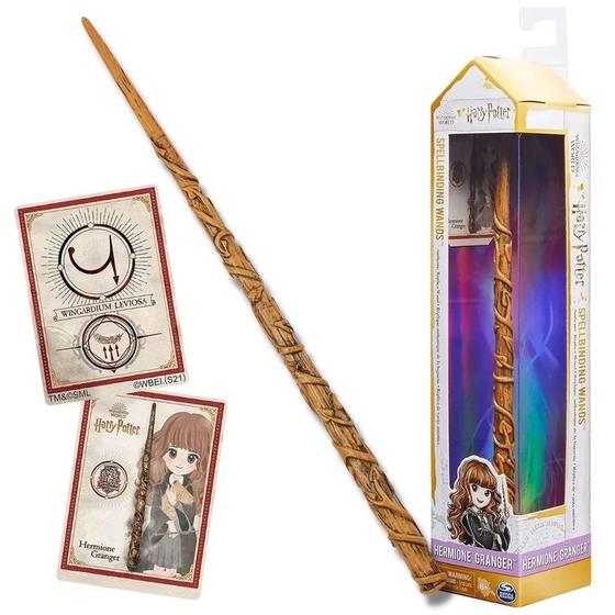 Imagem de Varinha Magica Hermione Spellbinding Wands Wizarding World - Sunny 2832