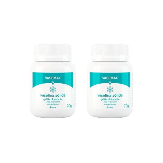 Imagem de Vaselina Farmax 70G Geleia - Kit Com 2Un