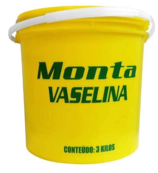 Imagem de Vaselina Industrial Para Montar Pneu Sólida Balde 3kg Monta