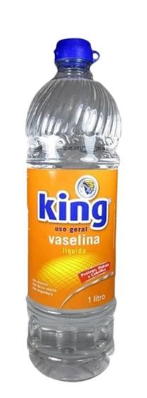 Imagem de Vaselina Liquida King Incolor Sem Cheiro Para Hidratar 1L