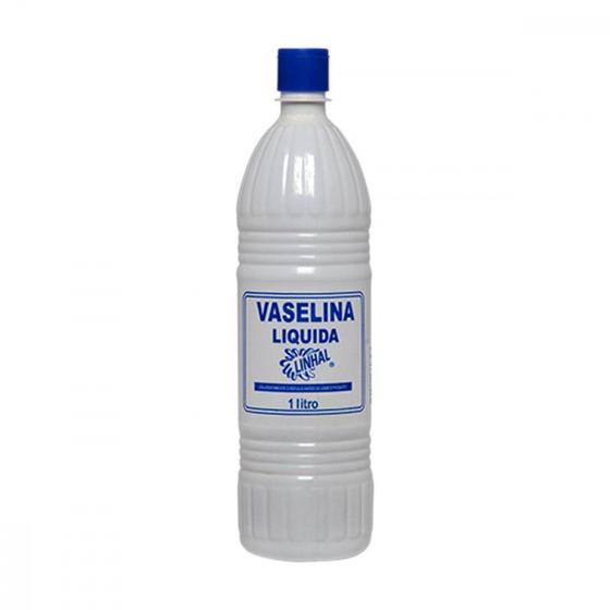 Imagem de Vaselina Liquida Linhal 1Lt ./ Kit Com 6 Unidades