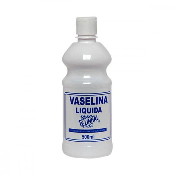 Imagem de Vaselina Liquida Linhal 500Ml - Kit C/6 Unidades