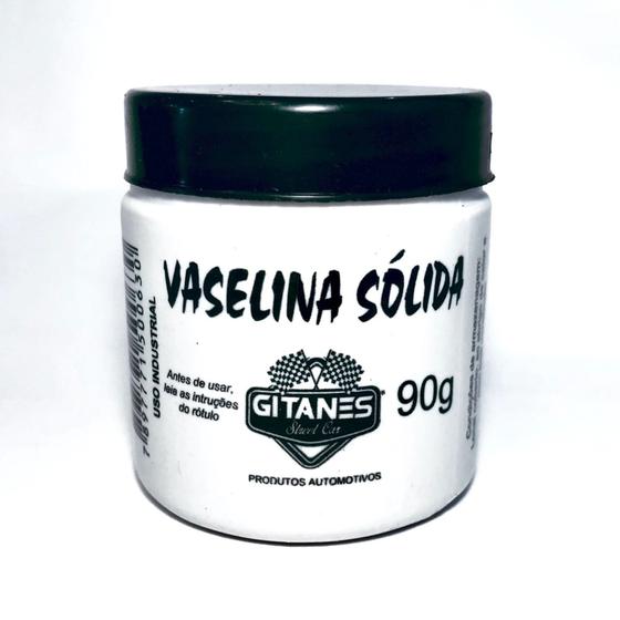 Imagem de Vaselina Sólida Gitanes 90g, 200g, 500g - Pote Uso Industrial Em Pasta Melhor Qualidade