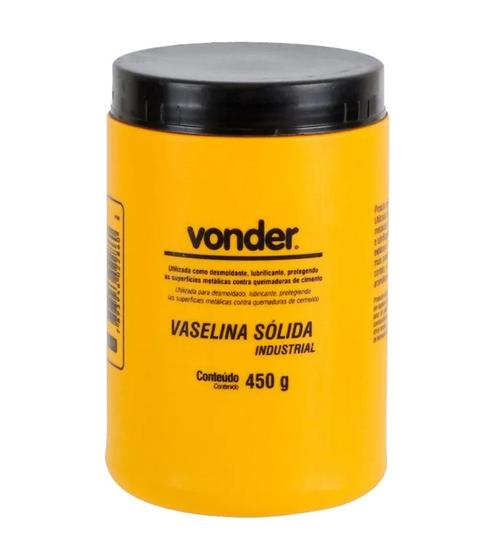 Imagem de Vaselina solida industrial 450g   vonder