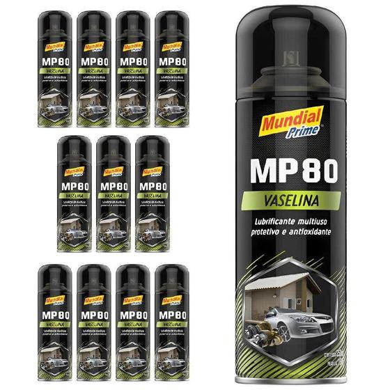 Imagem de Vaselina Spray MP80 250 ml com 12 Unidades MUNDIAL PRIME