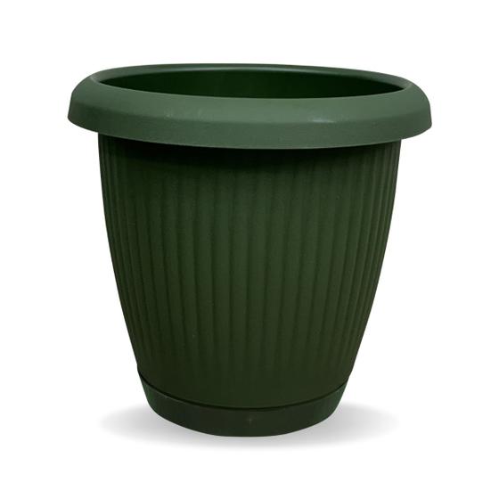 Imagem de Vaso Anti Dengue com Prato Embutido Verde 8lts