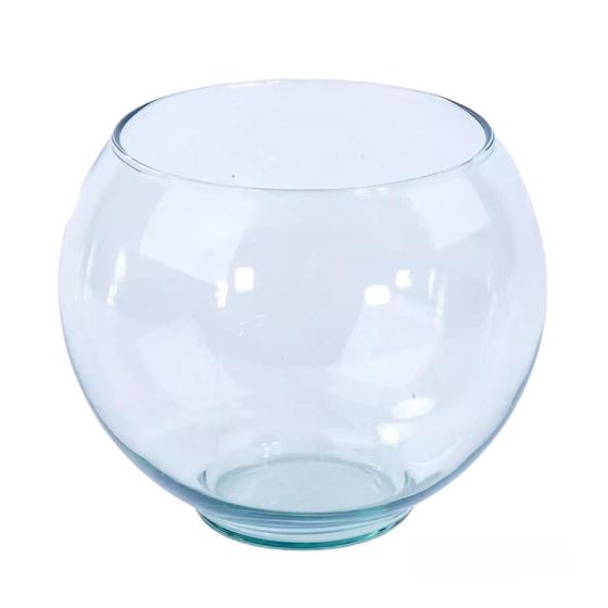 Vaso Bolinha em Vidro Transparente Aquário M para Arranjo 15cm Menor preço em Vaso Bolinha em Vidro Transparente Aquário M para Arranjo 15cm