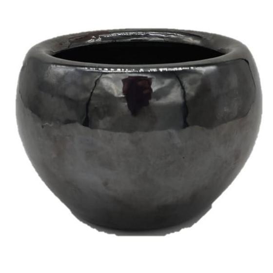 Imagem de Vaso Cachepot Bola 3 Preto