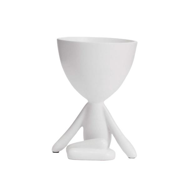 Imagem de Vaso Cachepot Boneco Yoga