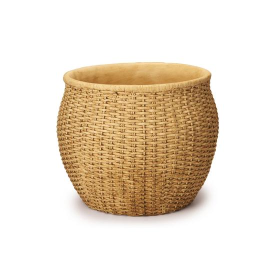 Imagem de Vaso Cachepot Em Cimento Decorativo Marron Para Plantas  G 