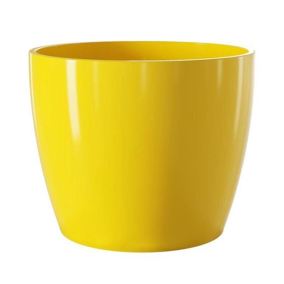 Imagem de Vaso Cerâmico Cachepô Munique 11 Amarelo - Japi