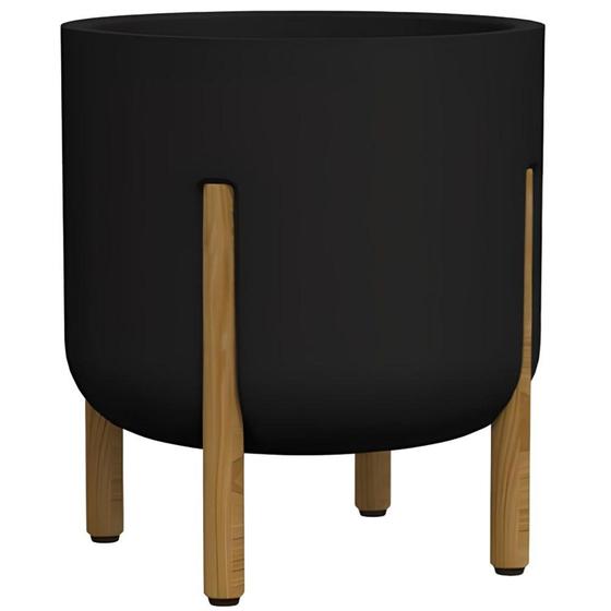 Imagem de Vaso Cilíndrico Decore com 33cm Chumbo - JVCDE33 - JAPI