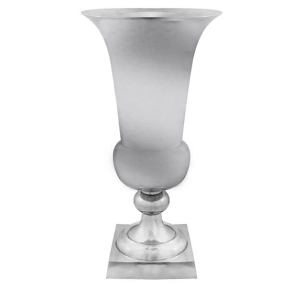 Imagem de Vaso Classico com Base Todo em Aluminio Acabamento Luxo