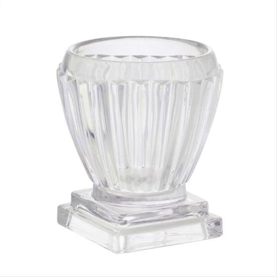 Imagem de Vaso Com Pé De Cristal Elisabeth 10X9X13Cm