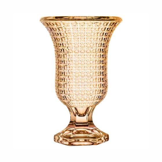 Vaso Com Pé Em Cristal Chevalier 15x23,5cm L'Hermitage Menor preço em Vaso Com Pé Em Cristal Chevalier 15x23,5cm L'Hermitage