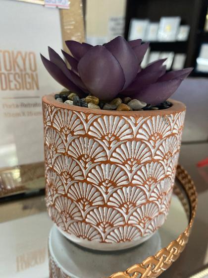 Imagem de Vaso com planta artificial - 1 UNIDADE