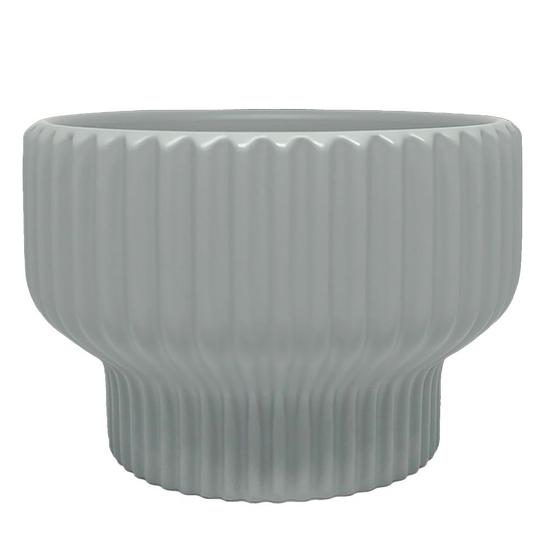 Imagem de Vaso de Cerâmica Cachepot Moder Stripes 19,6X13cm - Urban