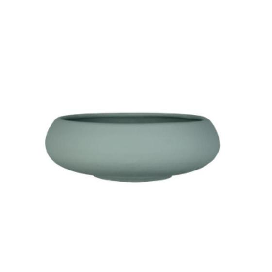 Vaso de Cerâmica M Tradicional Cinza Mantra Fosco 25 cm Menor preço em Vaso de Cerâmica M Tradicional Cinza Mantra Fosco 25 cm