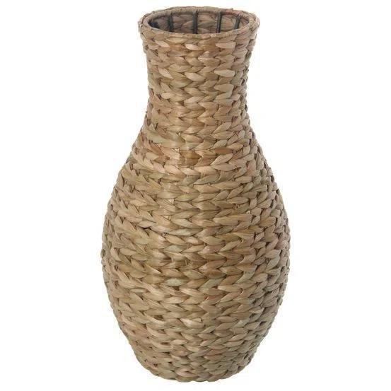 Vaso De Chão Palha Taboa Decor Boho Chic P/Capim Dos Pampas Menor preço em Vaso De Chão Palha Taboa Decor Boho Chic P/Capim Dos Pampas