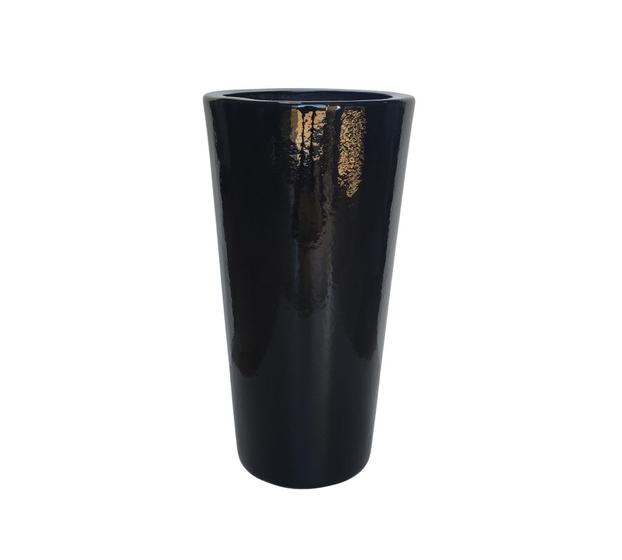 Imagem de Vaso de Fibra Vidro Cachepot 54x28cm Preto