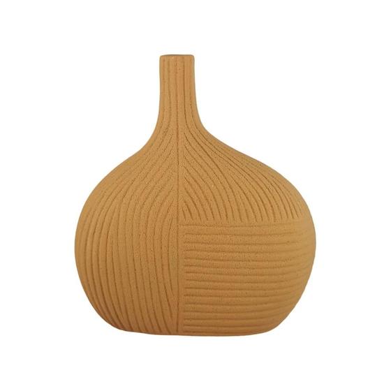 Imagem de Vaso de linhas organicas terracota 24cm