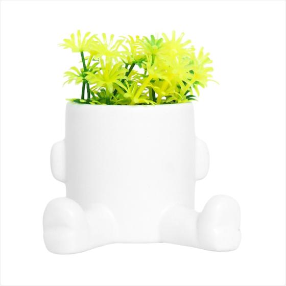 Imagem de Vaso De Planta Bob Robert Plant Decorativo Cactus Em Resiva