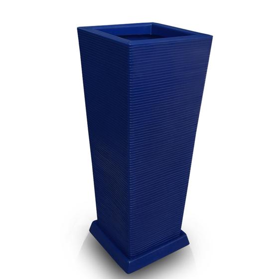 Imagem de Vaso De Planta + Prato Decorativo Polietileno 90X40 ul