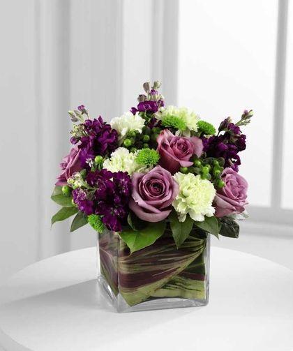 Imagem de Vaso de Vidro Quadrado 15x15 Cachepot para flores