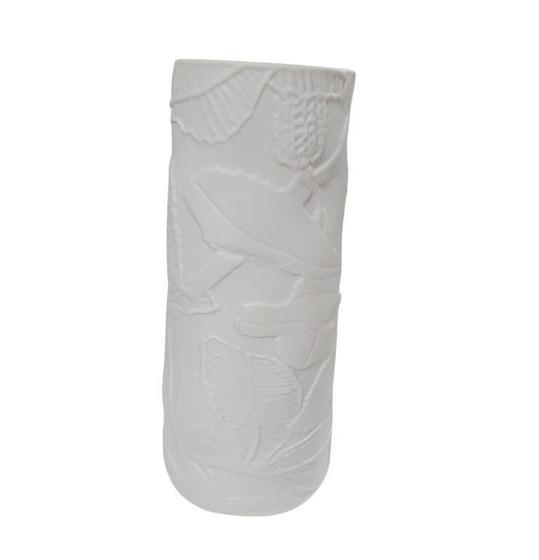 Imagem de Vaso Decor Porcelana Branco 24 Cm Altura 11 Cm Diametro