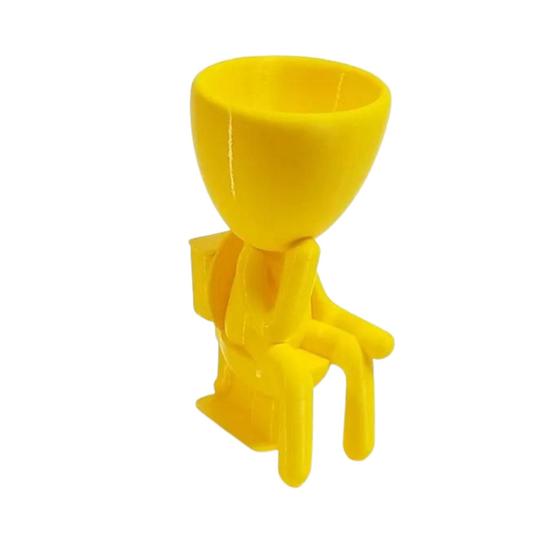 Imagem de Vaso Decor Robert Plant  Banheiro Suculentas Amarelo