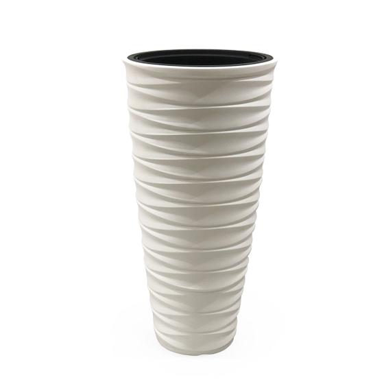 Imagem de Vaso Decorativo de Plástico Plantas Flores Vasinho Arranjos Buque Flor Objeto Decoração Jardim Floreira 