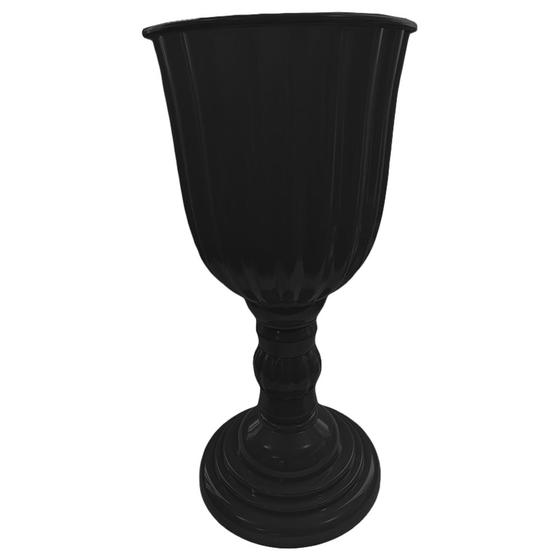 Imagem de Vaso Decorativo Dubai Grande Preto - 18,5cm x 40cm