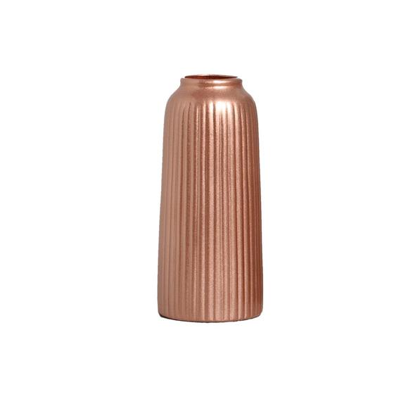 Imagem de Vaso Decorativo em Cerâmica Home Modelo Waves M Rose Gold