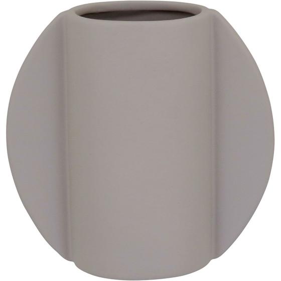 Vaso Decorativo Enfeite Casa Cerâmica 17x17x17cm Branco Menor preço em Vaso Decorativo Enfeite Casa Cerâmica 17x17x17cm Branco