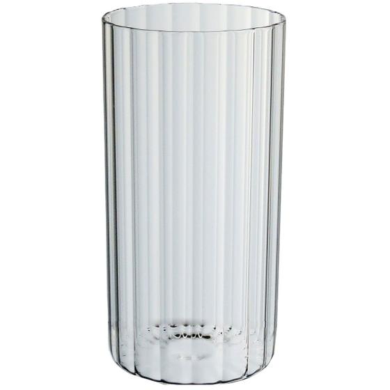 Imagem de VASO DECORATIVO ENFEITE CASA CILINDRO HOME&CO BOROSSILICATO 20x10x10cm TRANSPARENTE