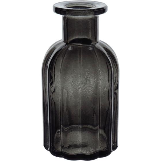 Imagem de VASO DECORATIVO ENFEITE CASA GARRAFA HOME&CO VIDRO 14x7x7cm FUME