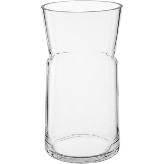 Imagem de VASO DECORATIVO ENFEITE CASA HOME&CO VIDRO 25x13x13cm TRANSPARENTE