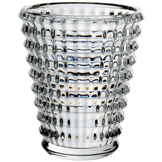 Imagem de VASO DECORATIVO ENFEITE CASA REDONDO HOME&CO ECO CRYSTAL 10x8x8cm TRANSPARENTE