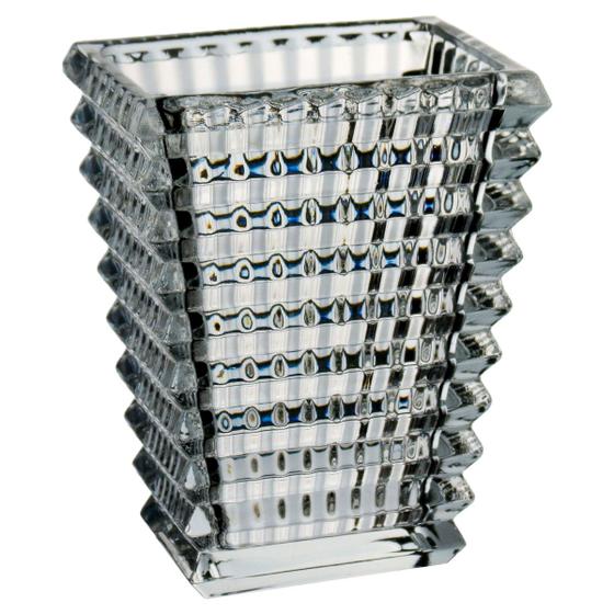 Imagem de VASO DECORATIVO ENFEITE CASA RETANGULAR HOME&CO ECO CRYSTAL 10x8x5cm TRANSPARENTE