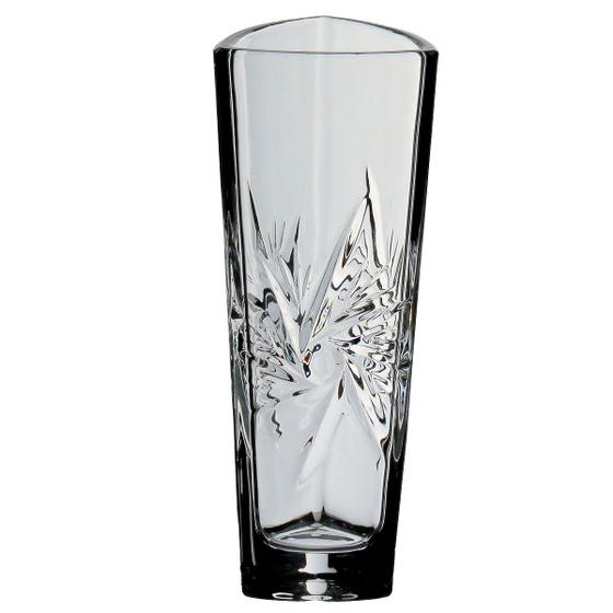 Imagem de VASO DECORATIVO ENFEITE CASA TRIANGULAR HOME&CO ECO CRYSTAL 17x6x6cm TRANSPARENTE